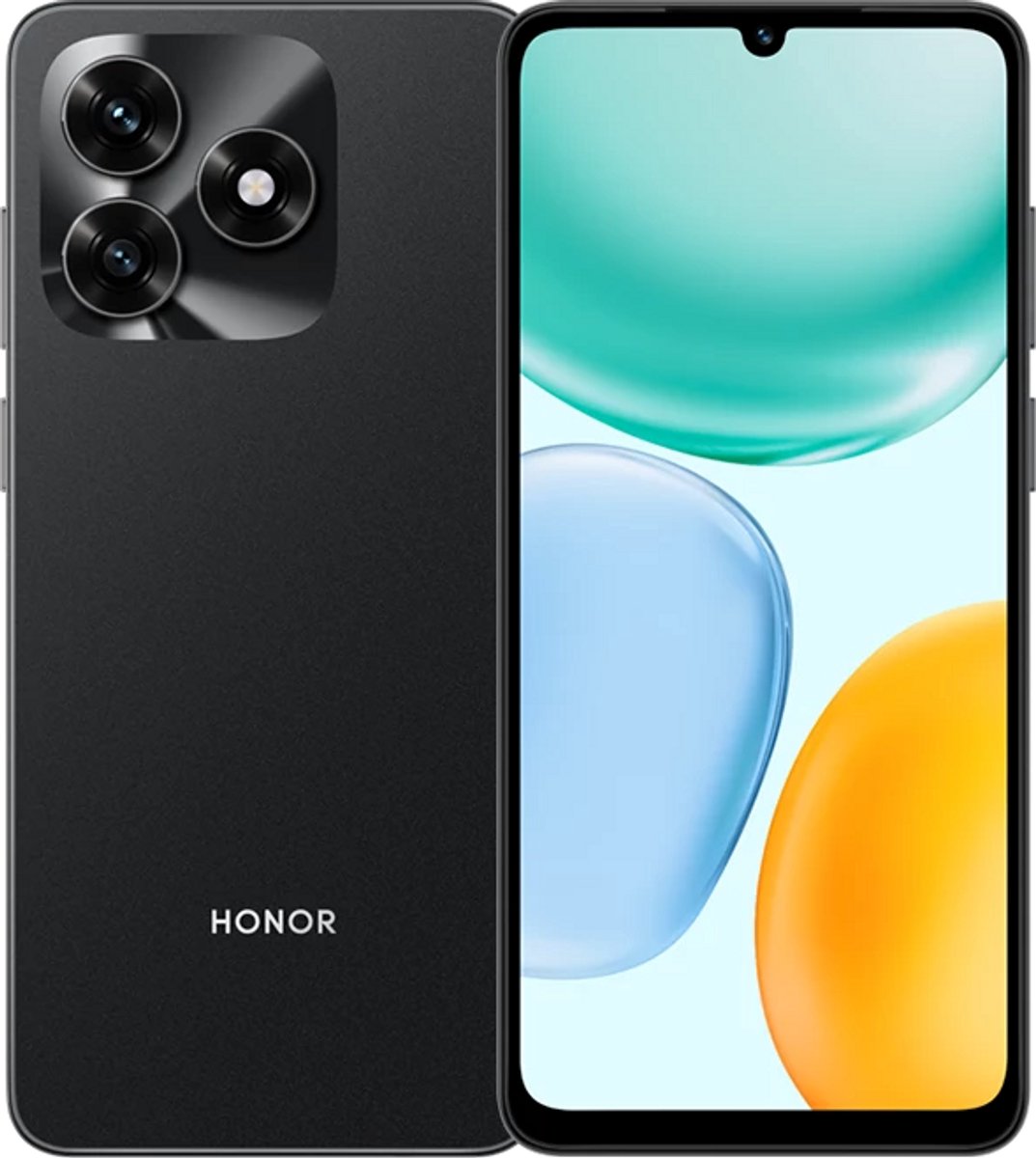 Honor X5c Plus 4G 4GB/256GB Zwart (Midnight Black) Dual SIM
