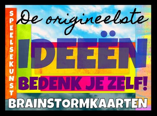 Droomvallei Uitgeverij Speelsekunst brainstormkaarten