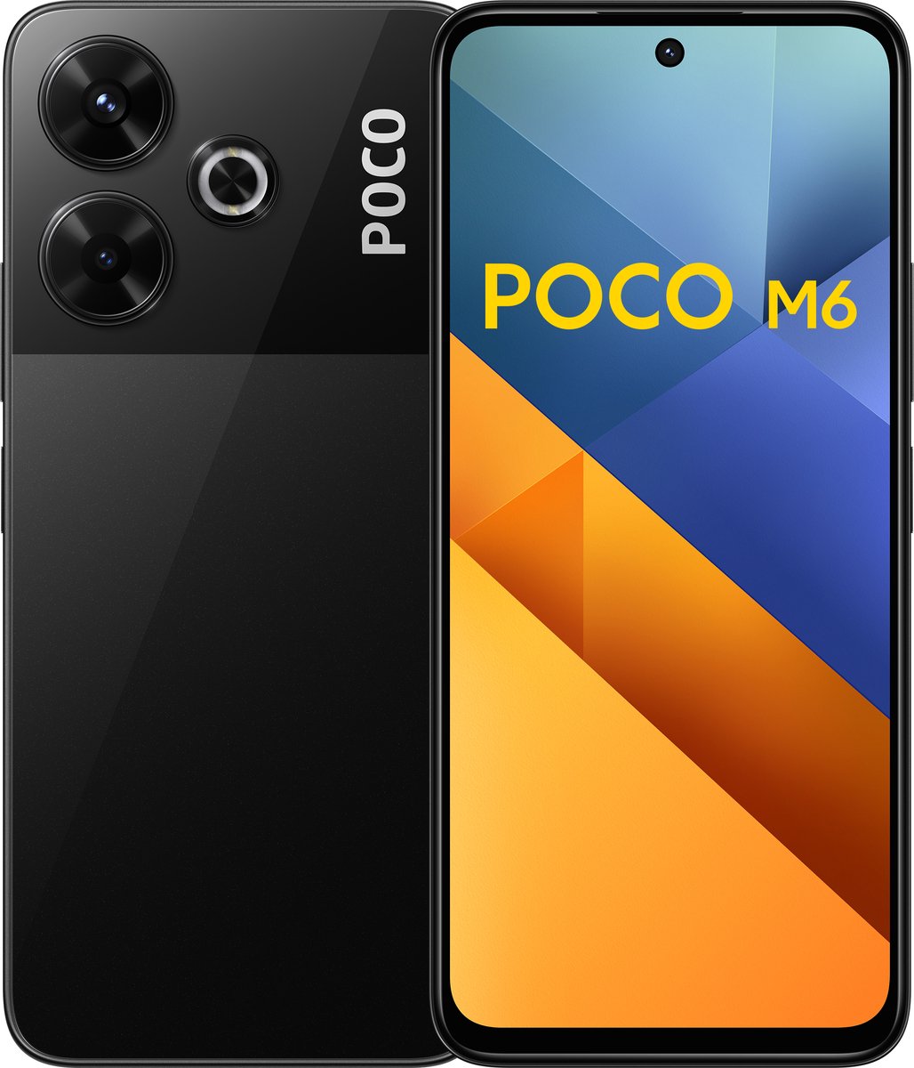 Xiaomi POCO M6 - 6GB/128GB - Zwart