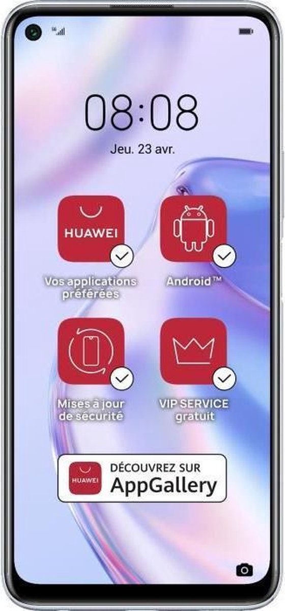 Huawei P40 lite 5G - 128GB - Zilver
