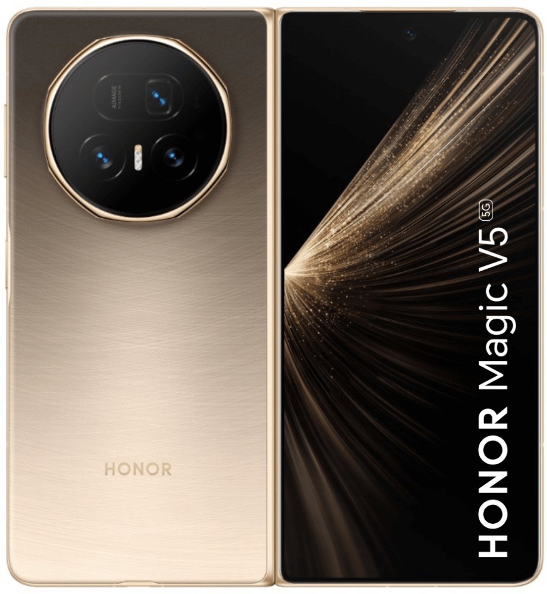 Honor Magic V5 20,2 cm (7.95") Dual SIM Android 15 5G USB Type-C 16 GB 512 GB 5820 mAh Goud