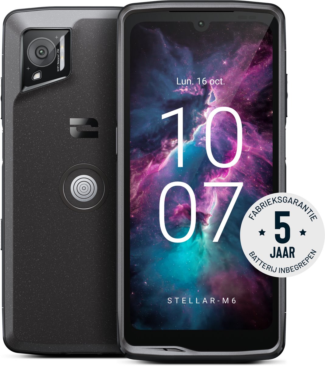Crosscall Stellar M6 Smartphone Zwart