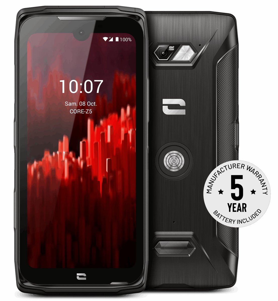 Crosscall CORE-Z5 Rugged Smartphone - 128GB - Zwart