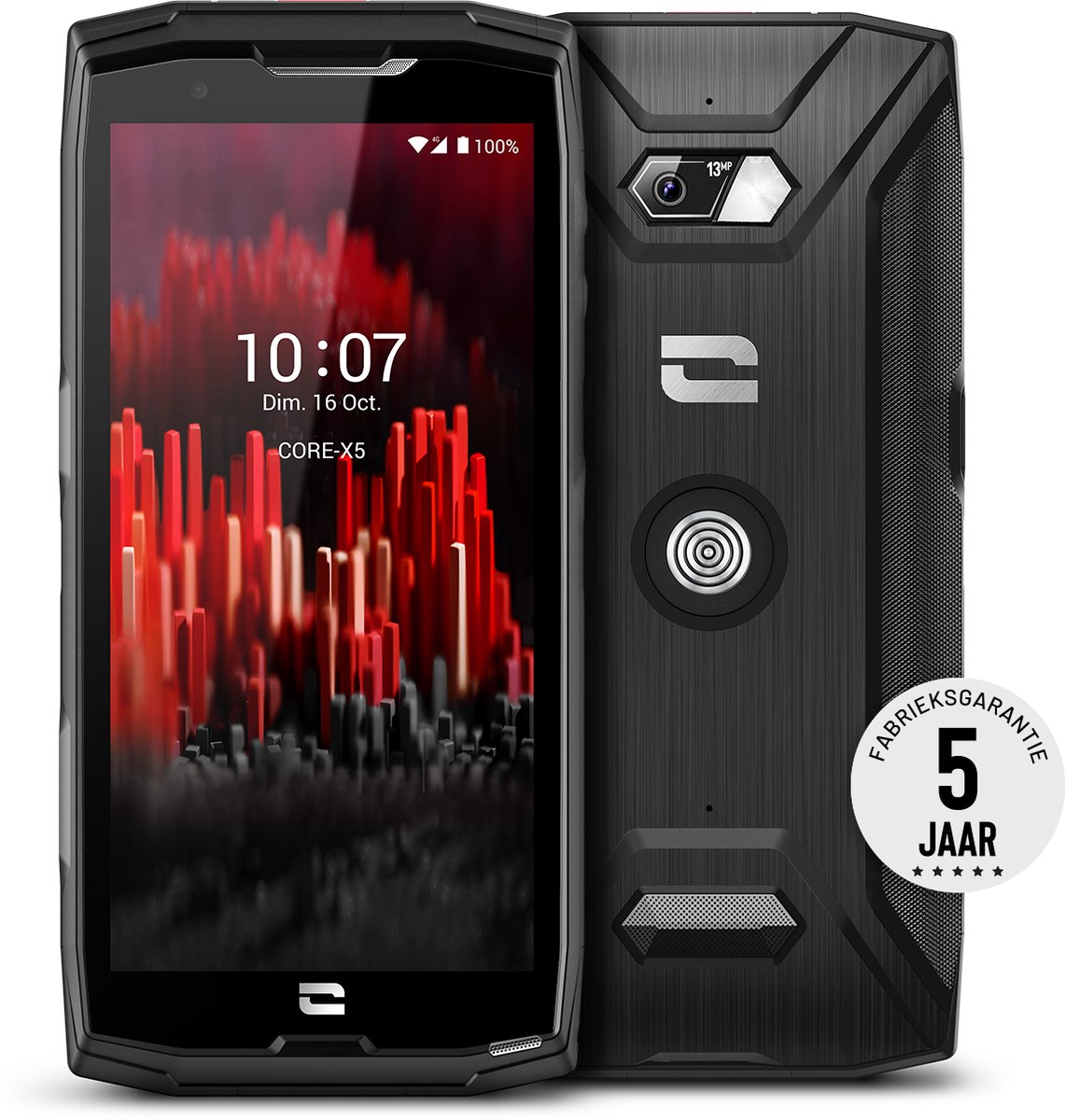 Crosscall CORE-X5 Rugged Smartphone - 128GB - Zwart