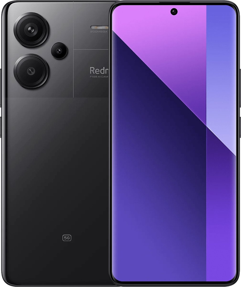 Xiaomi Redmi Note 13 Pro+ 5G - 12GB/512GB - Midnight Zwart