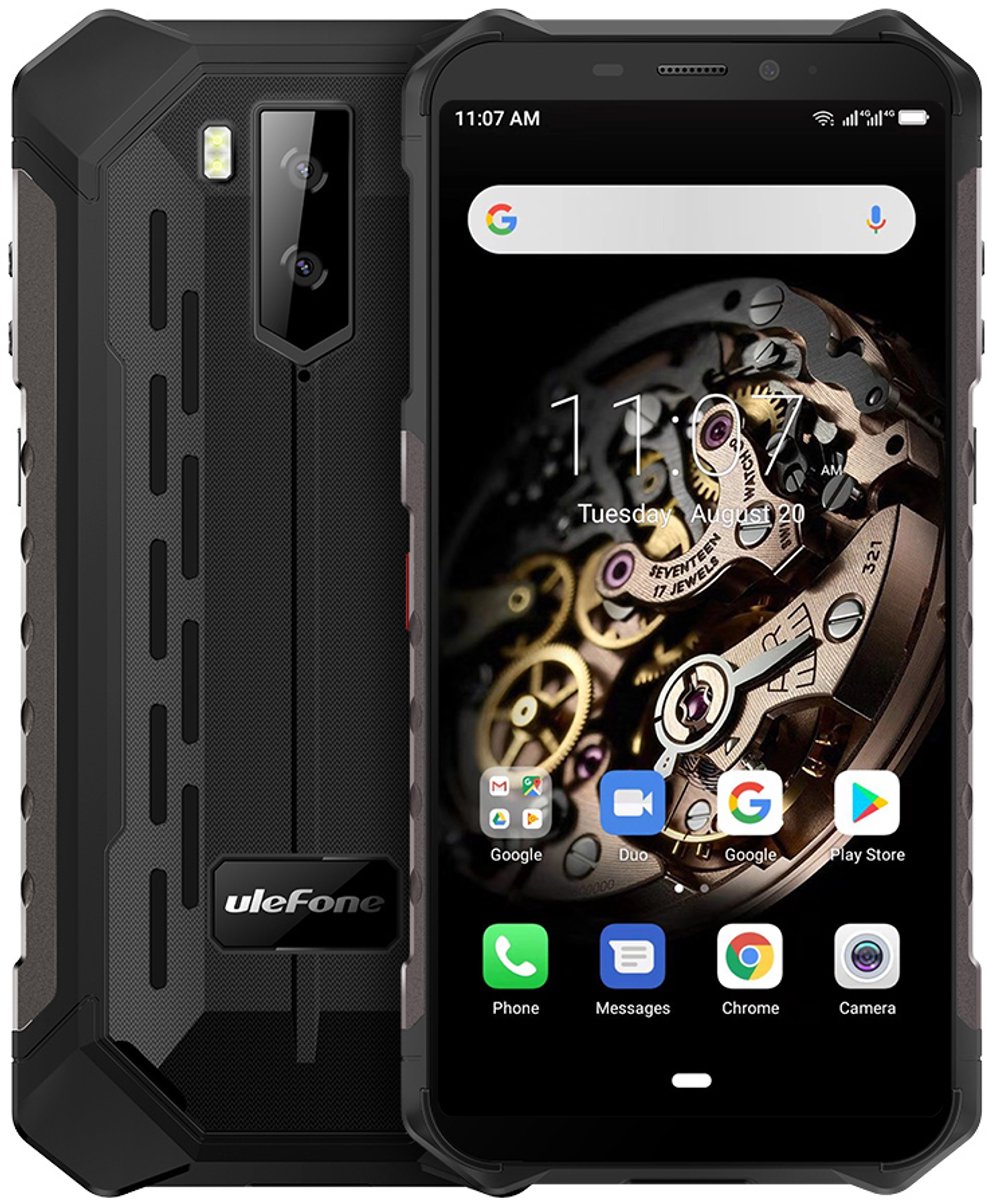 Ulefone Armor X5 Android 10 4G outdoor smartphone zonder contract.