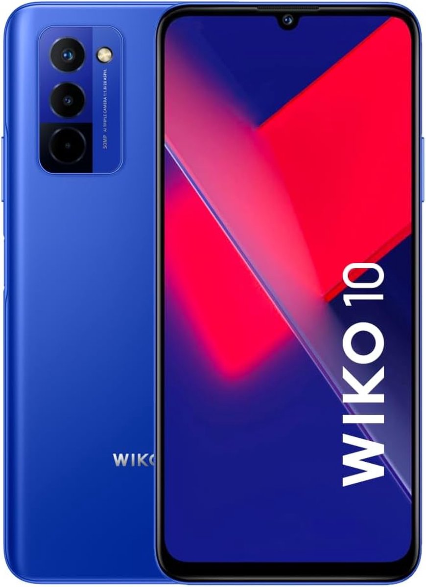 Wiko 10 Dual SIM 6GB RAM 128GB 4G LTE Blue