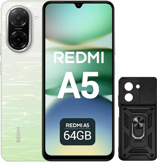Xiaomi Redmi A5 - 3GB/64GB - Groen - Met hoesje