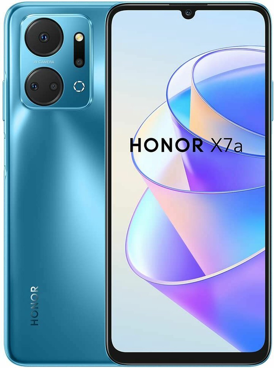 Smartphone Honor X7a Blue 128 GB Mediatek Helio G37 6,74" 4 GB RAM ARM Cortex-A53