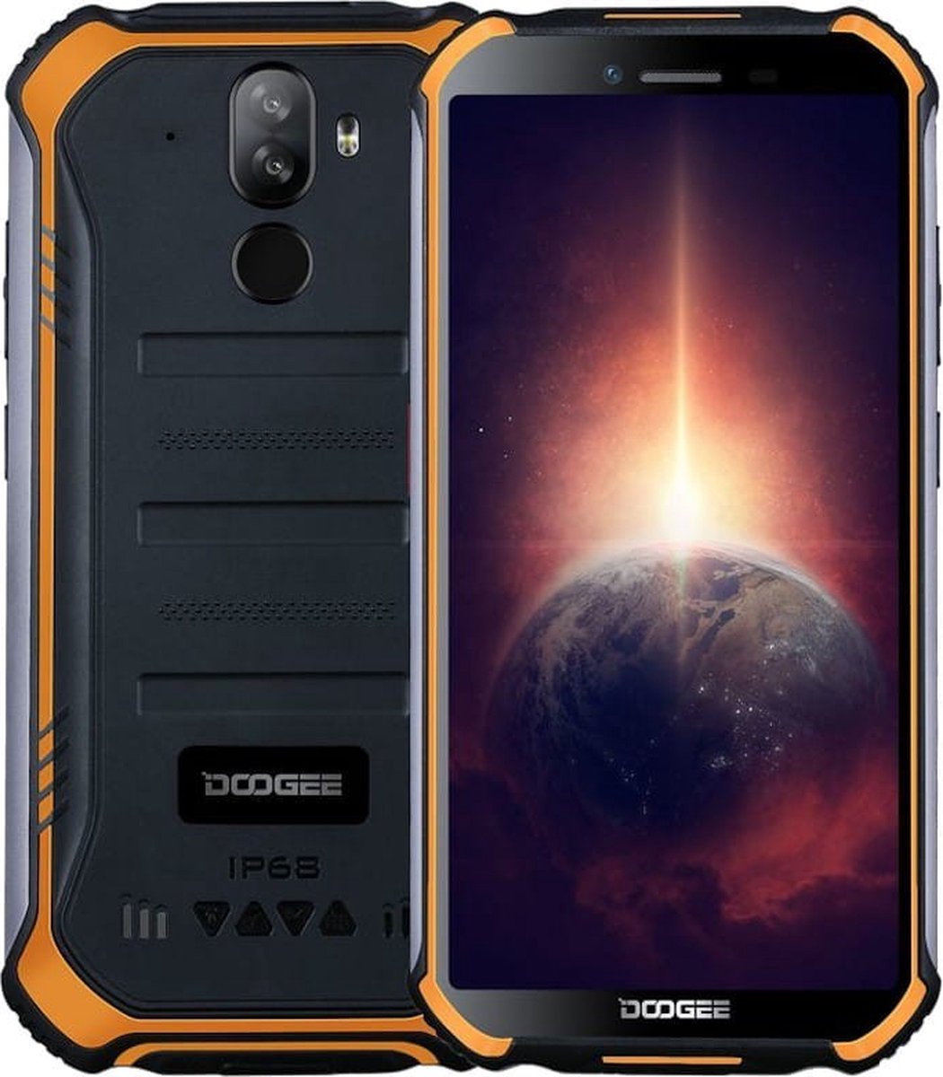 Doogee S40 Pro 13,8 cm (5.45") Dual SIM Android 10 4G Micro-USB 4 GB 64 GB 4650 mAh Oranje