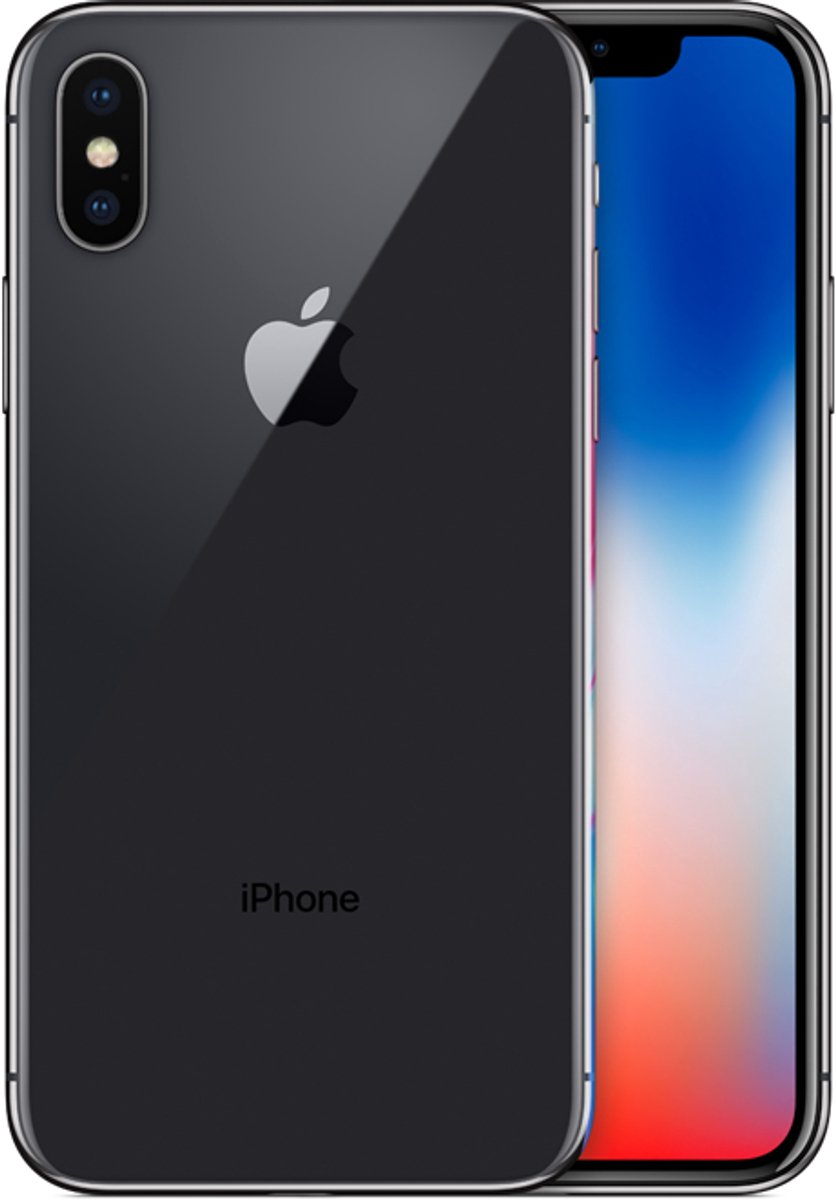 Apple iPhone X 14,7 cm (5.8") Single SIM iOS 11 4G 64 GB Grijs