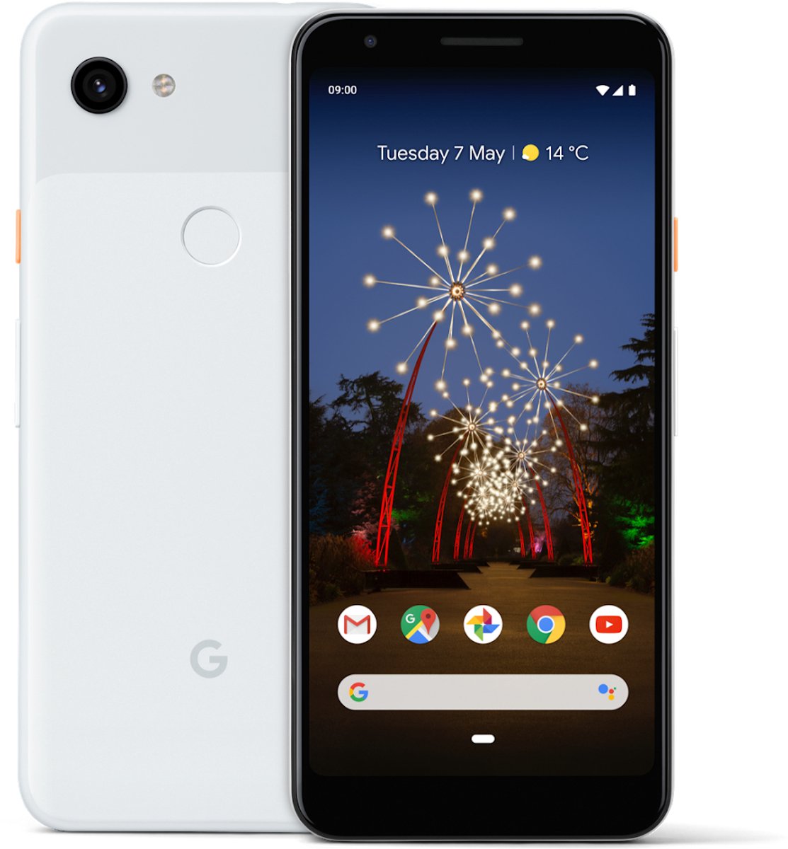 Google Pixel 3a Clearly White