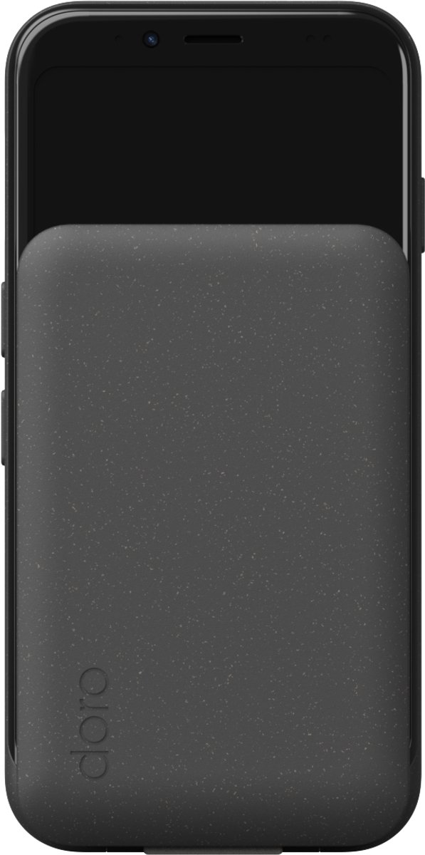 Doro Aurora 21 11,4 cm (4.5") Dual SIM Android 14 4G USB Type-C 4 GB 64 GB 3000 mAh Grafiet - Zwart