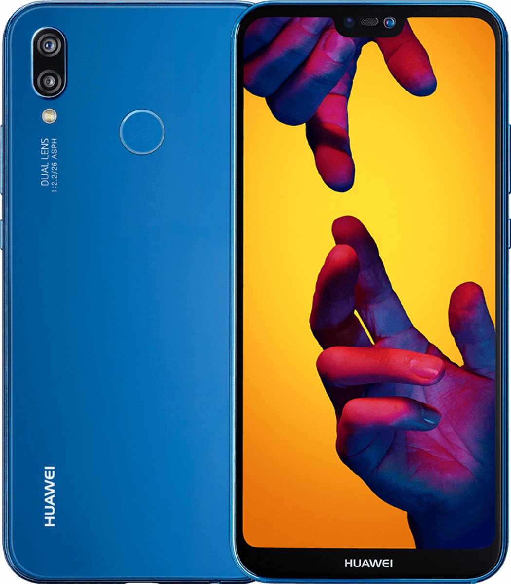 Huawei P20 Lite 14,8 cm (5.84") Android 8.0 4G USB Type-C 4 GB 64 GB 3000 mAh Blauw