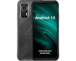 AGM H6, 16,7 cm (6.56"),8 GB, 256 GB, 50 MP, Android 13, Zwart