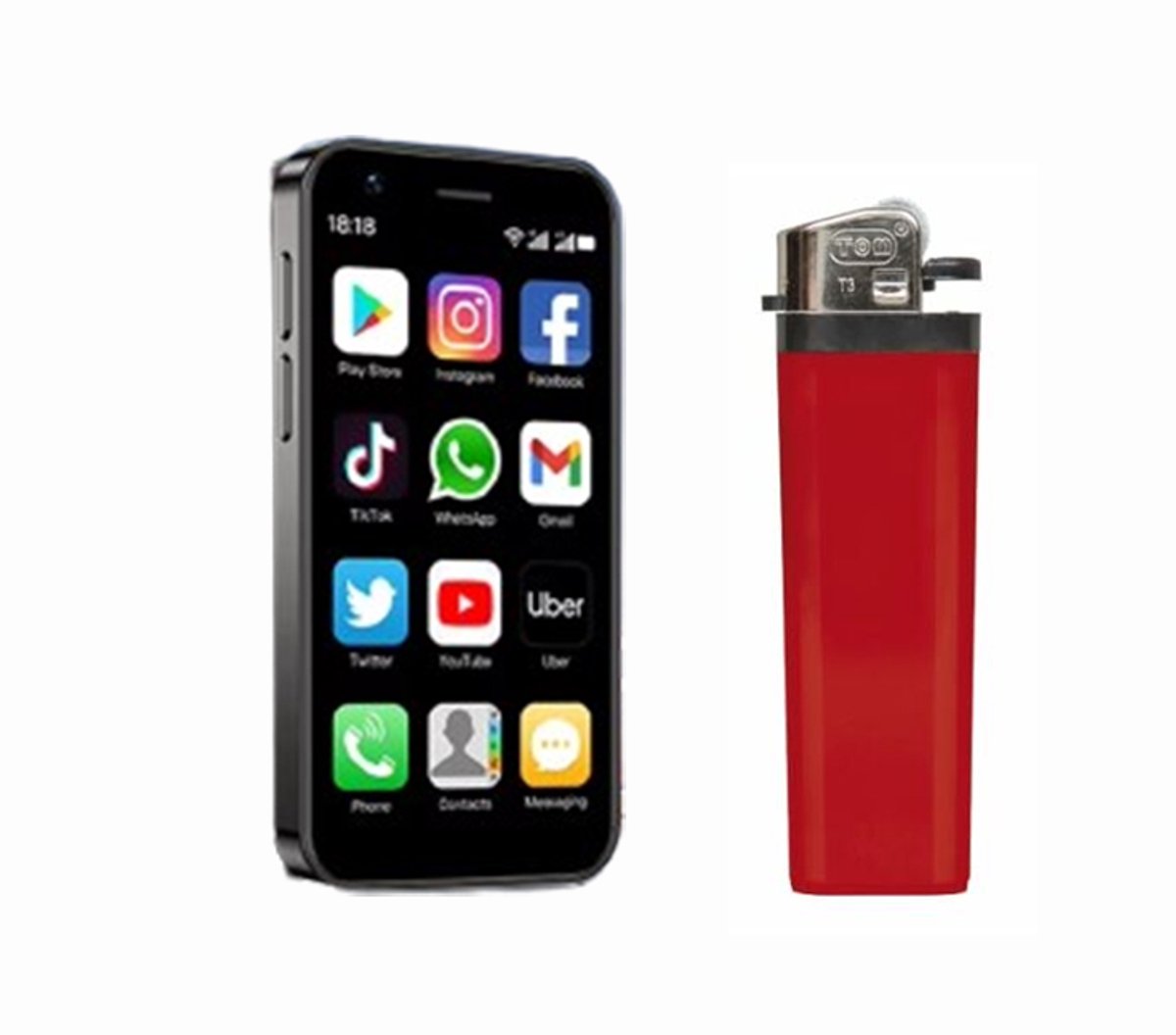 MINI Smartphone 2026 - Android 3.0 - App - Snel - 16 GB - Telefoon - GSM - Klein