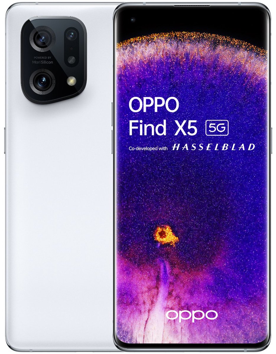 Oppo Find X5 - 256 GB - Wit
