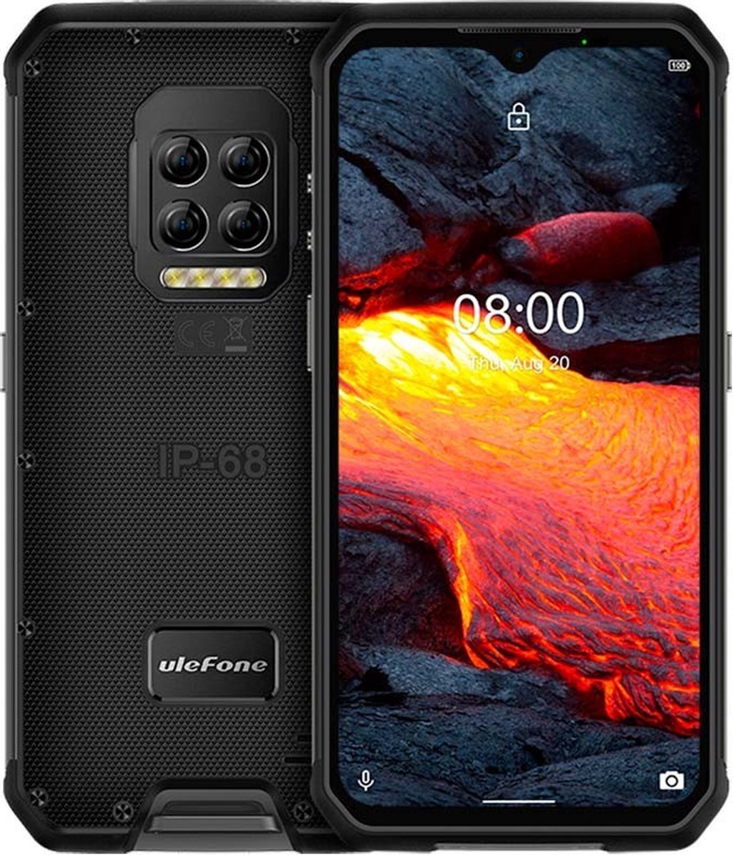 Ulefone Armor 9E: 8GB+128GB zwart
