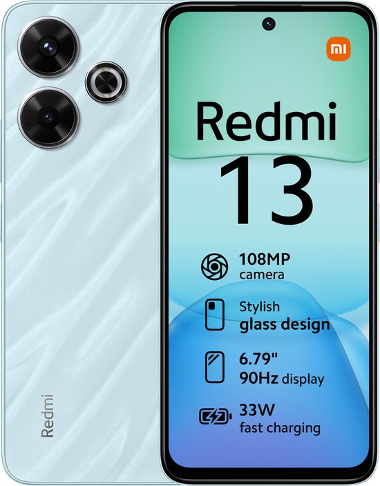 Xiaomi Redmi 13 - 8GB/256GB - Ocean Blauw