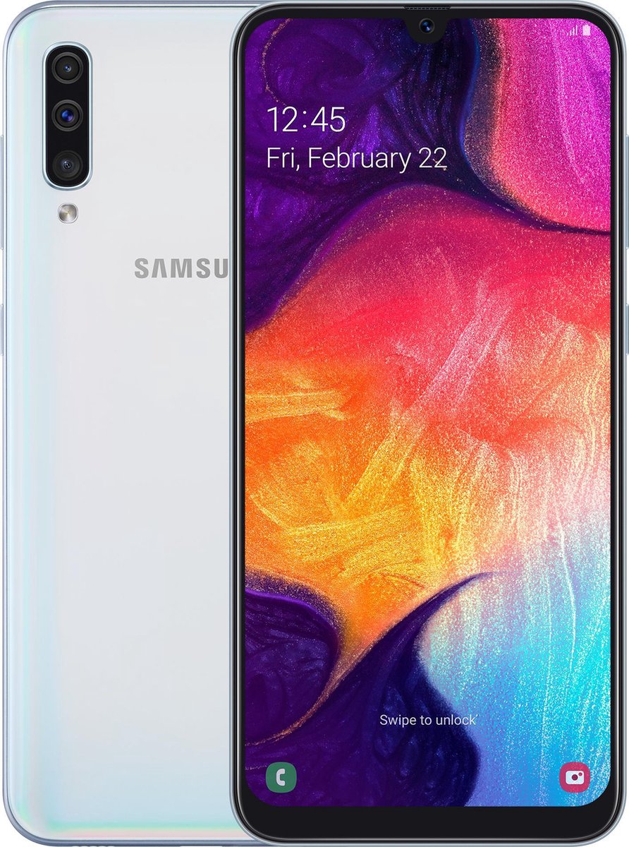 Samsung Galaxy A50 - 128GB - Wit