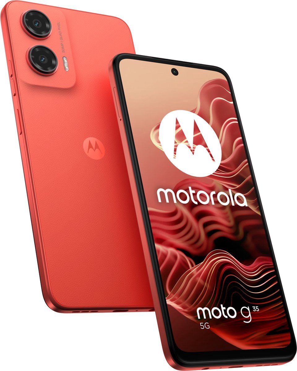 Motorola Moto G35 5G - 8GB/256GB - Guave Red