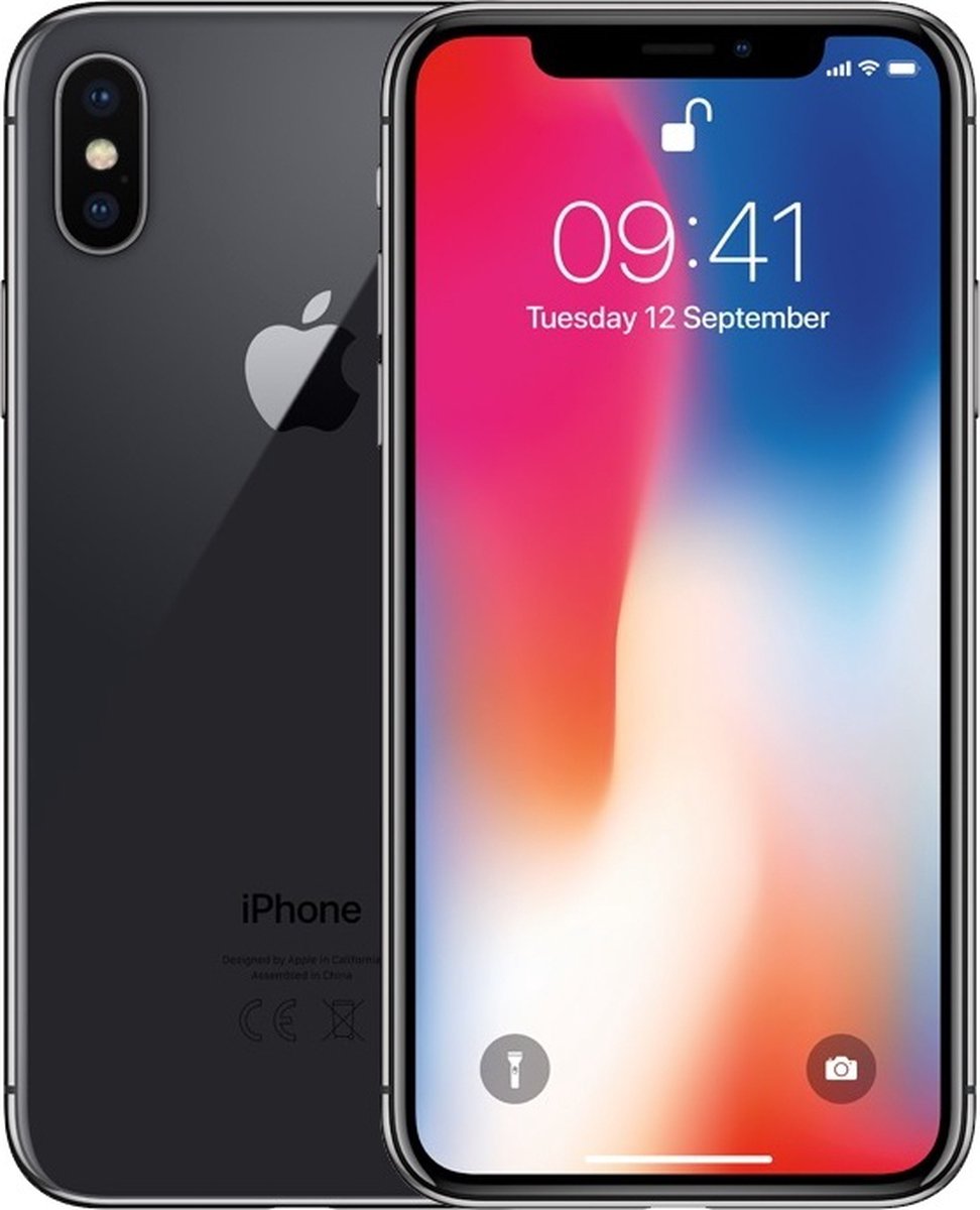 Apple iPhone X - 256GB - Spacegrijs