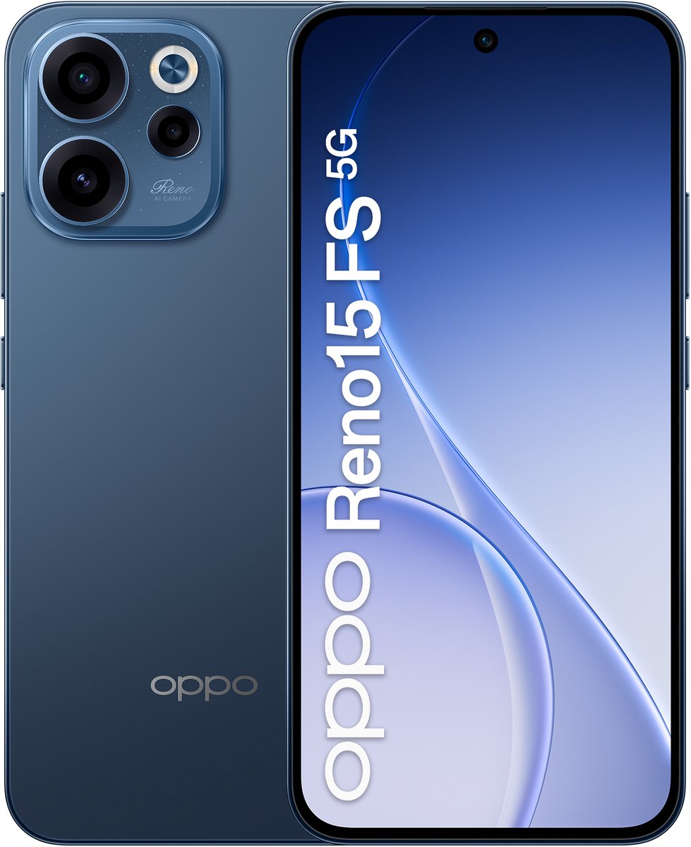 OPPO Reno15 FS 5G - 512GB - Zwart