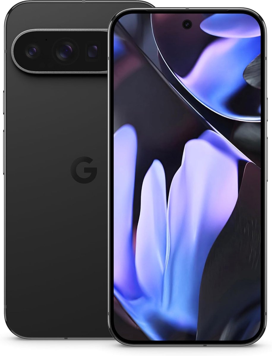 Refurbished Google Pixel 9 pro XL 512GB. Gratis hoesje en screenprotector.In nieuwstaat. Donkergrijs