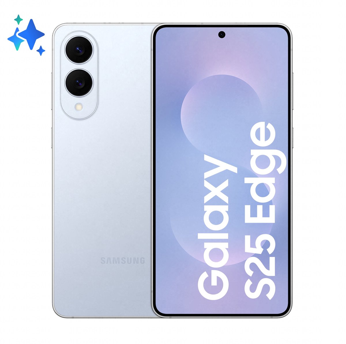 Samsung Galaxy S25 Edge 5G 12GB/512GB Blauw (Titanium Icyblue) Dual SIM