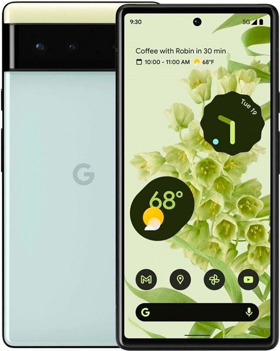 Google Pixel 6 - Smartphone - 128GB - 5G - Groen
