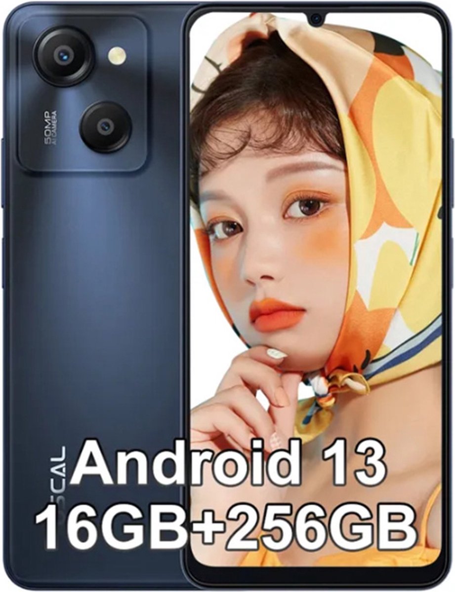 Smartphone Oscal MODERN 8 - 16GB RAM 256GB ROM - Grijs - Dual SIM