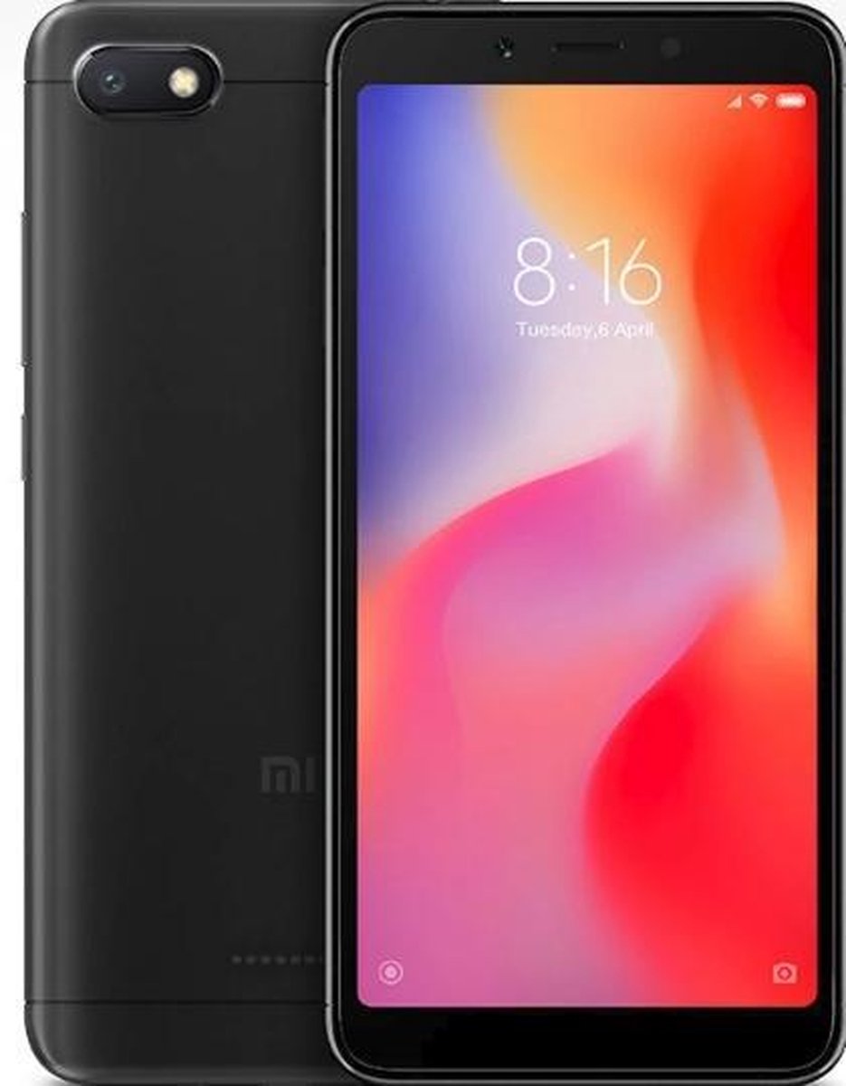 Xiaomi Redmi 6A 13,8 cm (5.45") Dual SIM 4G Micro-USB 2 GB 16 GB 3000 mAh Zwart