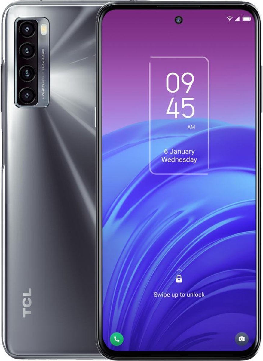 TCL 20 L - 128GB - Zwart
