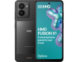 HMD FUSION X1 DS TA-1672 6/128 FLASHY 16,7 cm (6.56") Dual SIM 5G USB Type-C 5000 mAh - Zwart