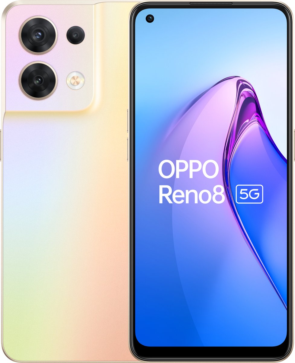 Oppo Reno8 - 256 GB - Goud