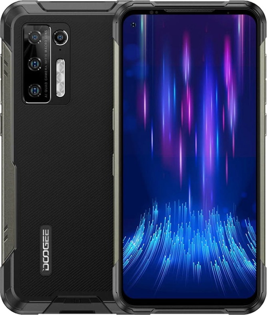 Doogee S97 Pro 16,2 cm (6.39") Hybride Dual SIM Android 11 4G USB Type-C 8 GB 128 GB 8500 mAh Zwart