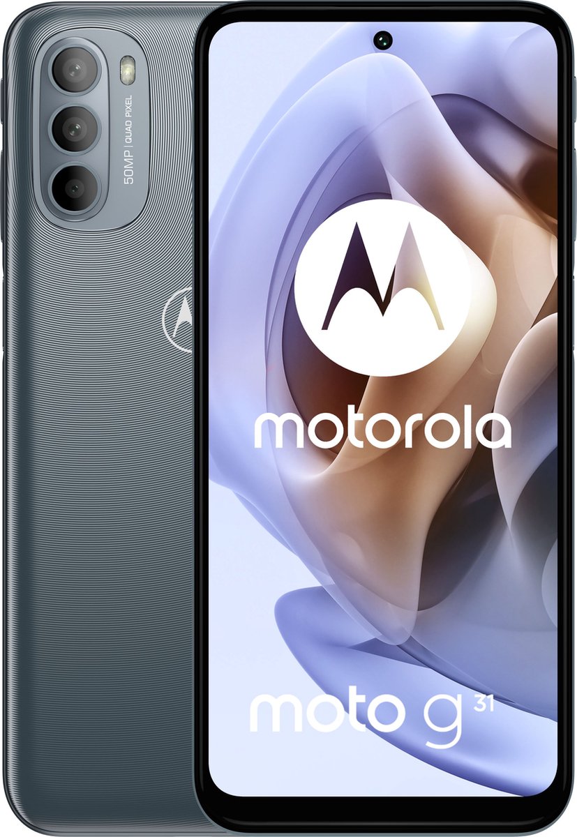 Motorola Moto g31 - 64GB - Grijs