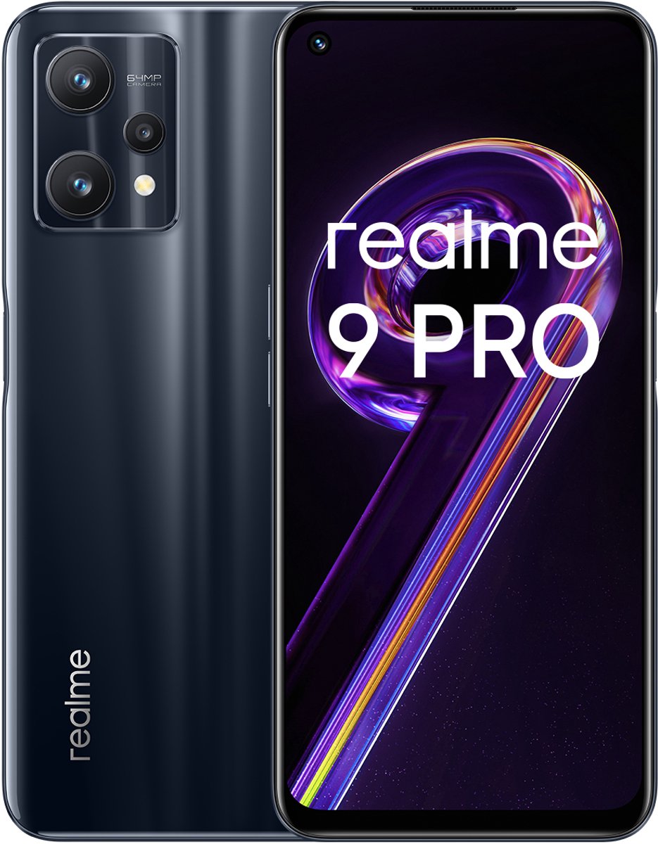 Realme 9 Pro 5G - 128GB - 8GB RAM - Zwart
