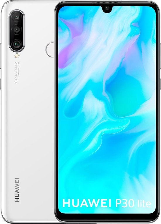 Huawei P30 Lite - 128GB - Pearl Wit