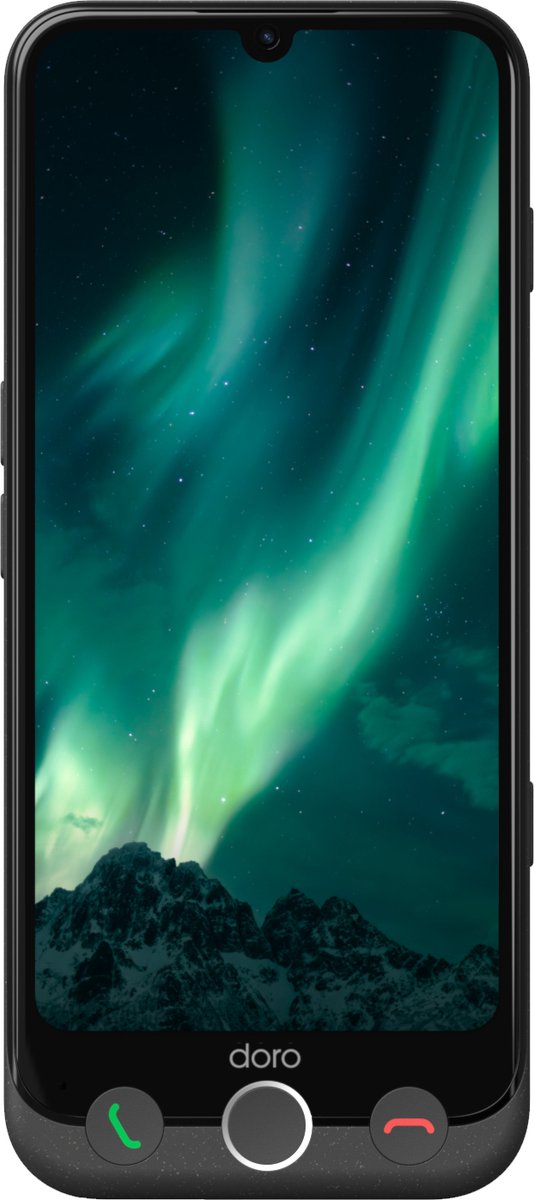 Doro Aurora 31 15,5 cm (6.1") Dual SIM Android 14 4G USB Type-C 6 GB 28 GB 5000 mAh Grafiet - Zwart