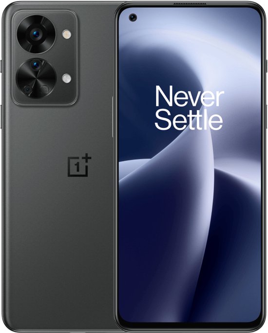 OnePlus Nord 2T Smartphone 256 GB 16.3 cm (6.43 inch) Grijs OxygenOS Dual-SIM