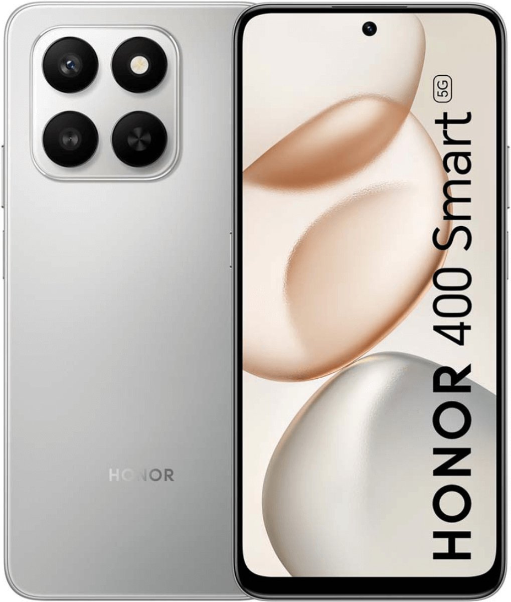 Honor 400 Smart 5G 4GB/128GB Zilver (Meteor Silver) Dual SIM