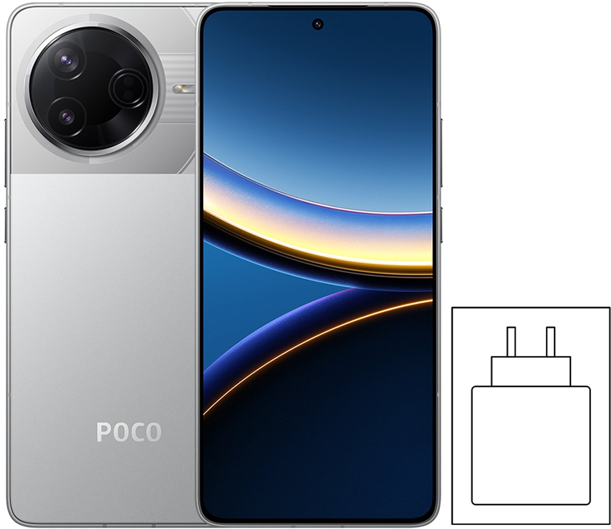 Xiaomi POCO F7 Pro - 5G - 6.67 inch - 12GB/256GB - Zilver
