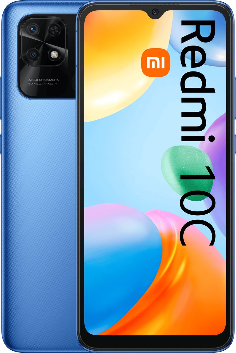 Xiaomi Redmi 10C - 3GB RAM - 64GB - Oceaan Blauw