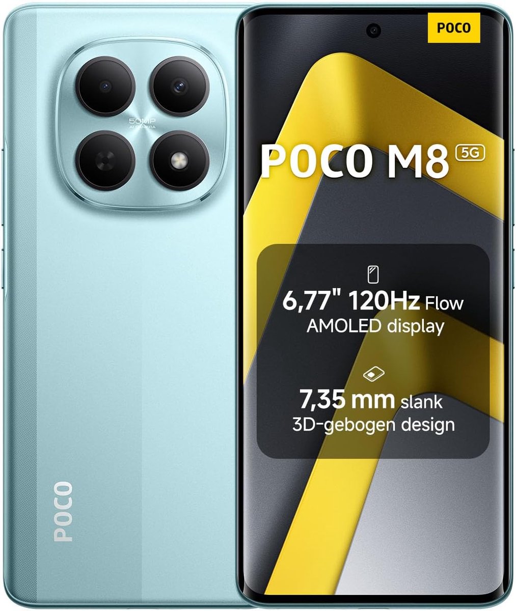 Xiaomi POCO M8 5G 8GB/512GB Groen (Green) Dual SIM