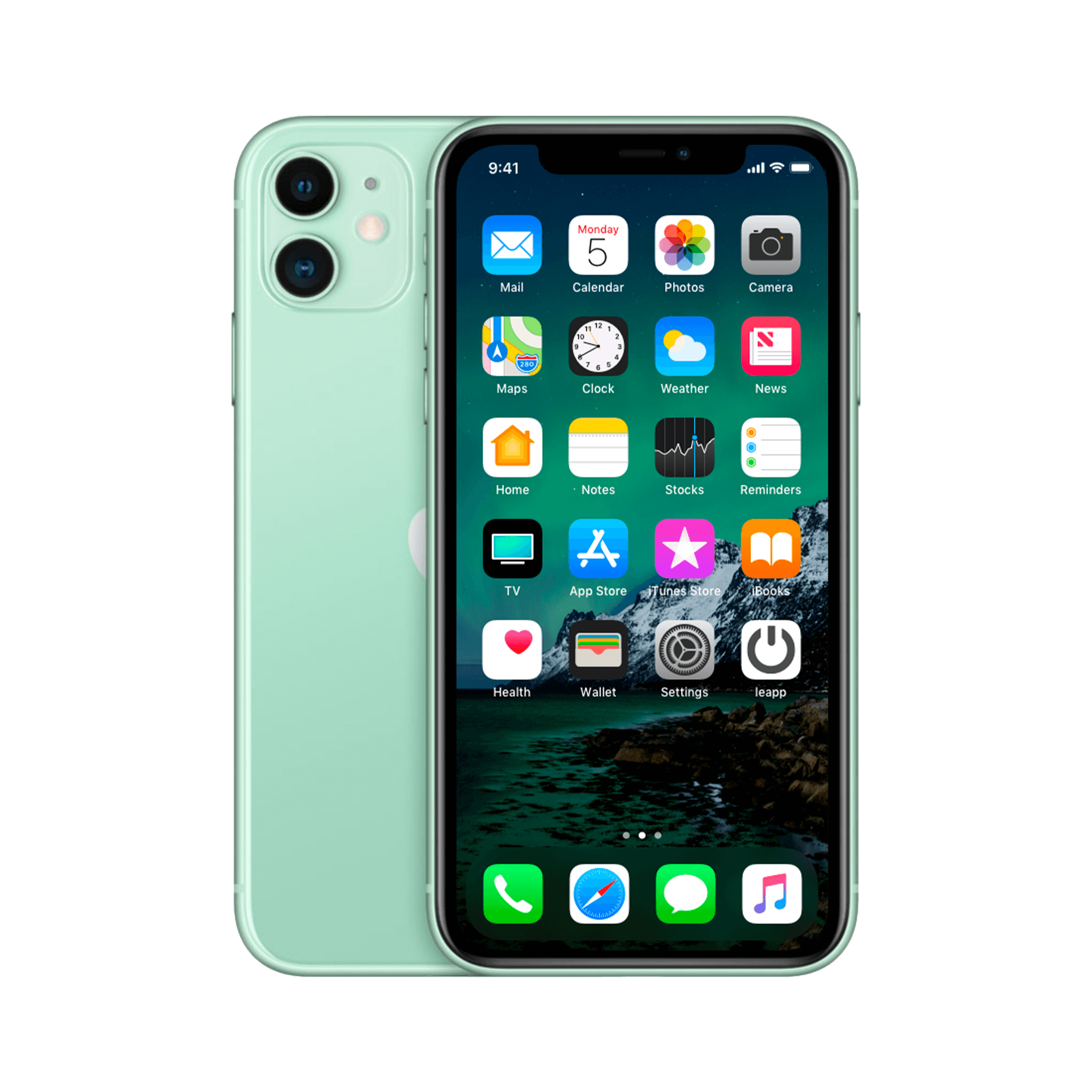Refurbished iPhone 11 128 GB Als nieuw - Groen