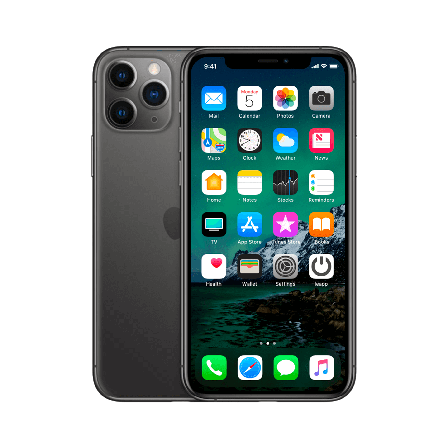 Apple Refurbished iPhone 11 Pro 256 GB Space Gray Licht gebruikt