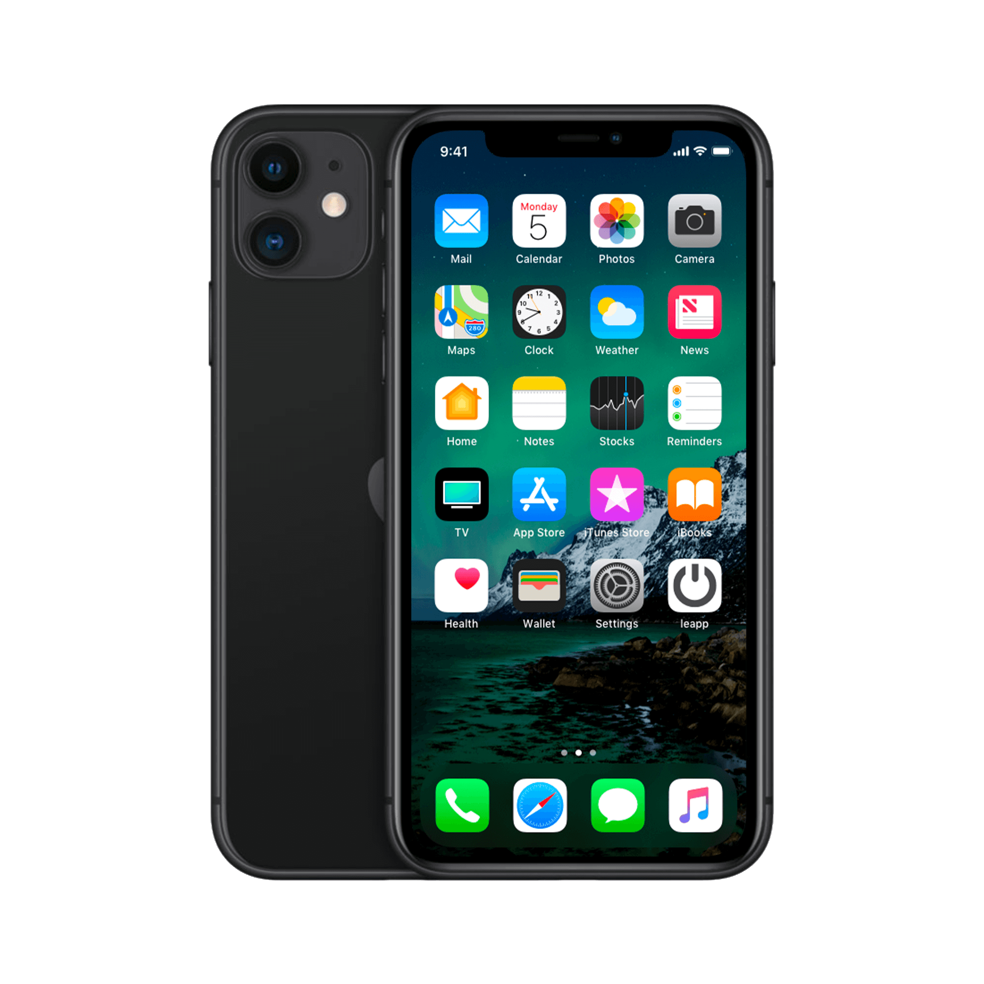 Apple Refurbished iPhone 11 64 GB Gebruikt - Zwart