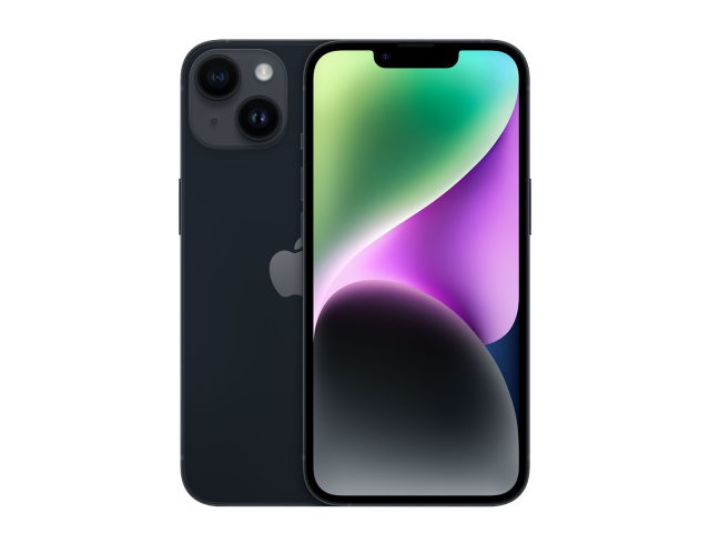 Apple iPhone 14 128GB Middernacht Mobiel MakersA-grade - Zwart