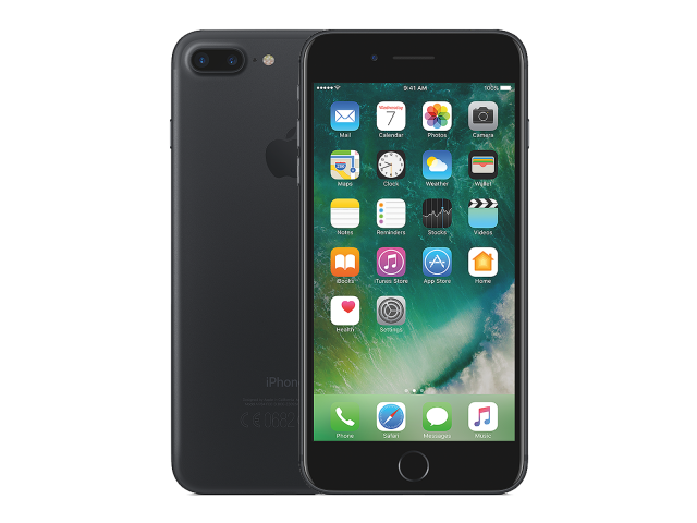 Apple iPhone 7 plus 128GB Matzwart A-grade